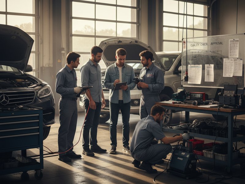 Команда юристов «Правовой Щит» обсуждает защиту прав потребителей на автосервисах.